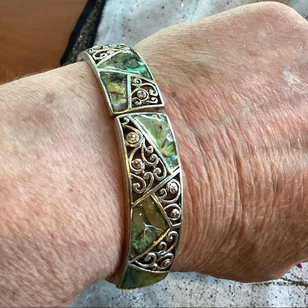 Abalone Shell Bracelet - image 1